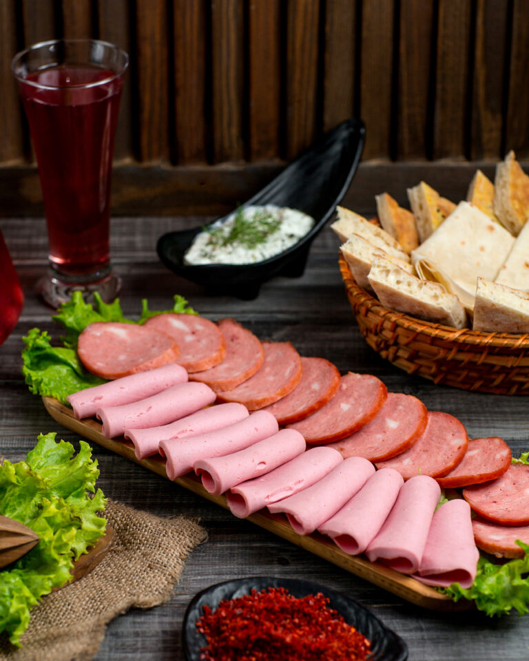 salami platter with pepperoni salami