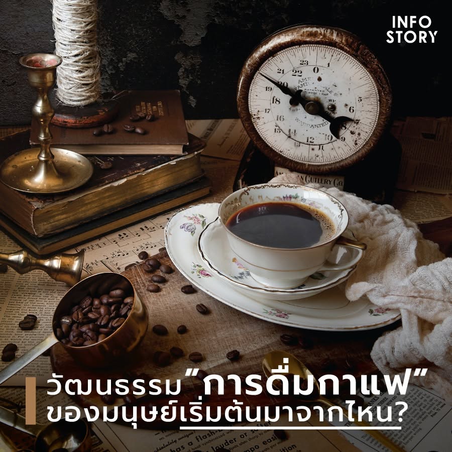 วัฒนธรรมการดื่มกาแฟ ของมนุษย์ เริ่มต้นมาจากไหน ?