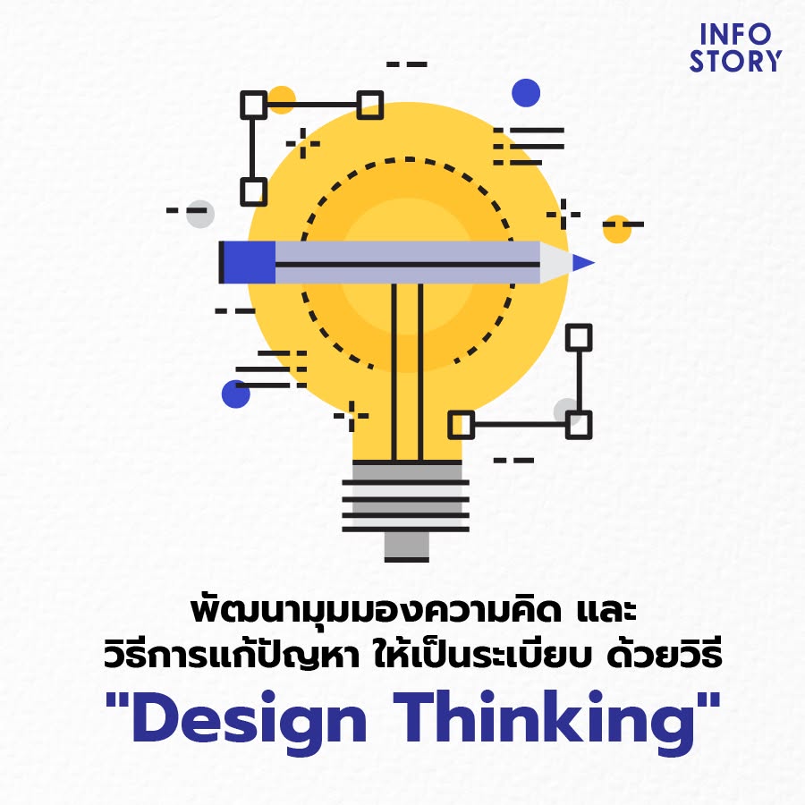 พัฒนามุมมองความคิด และ วิธีการแก้ปัญหา ให้เป็นระเบียบ ด้วยวิธี "Design Thinking"