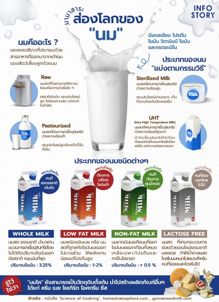 ส่องโลกของ "นม (Milk)"